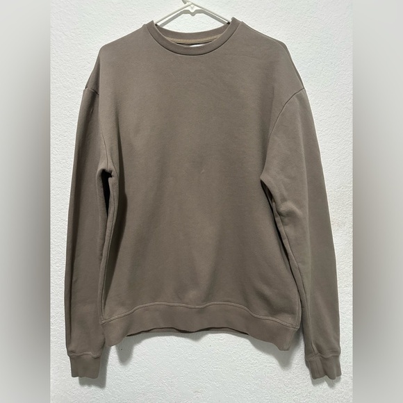 John Elliott Other - John Elliot Crew Neck Brown 100% Cotton Sweater size 1